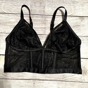 Victoria's Secret Black Lace Bralette